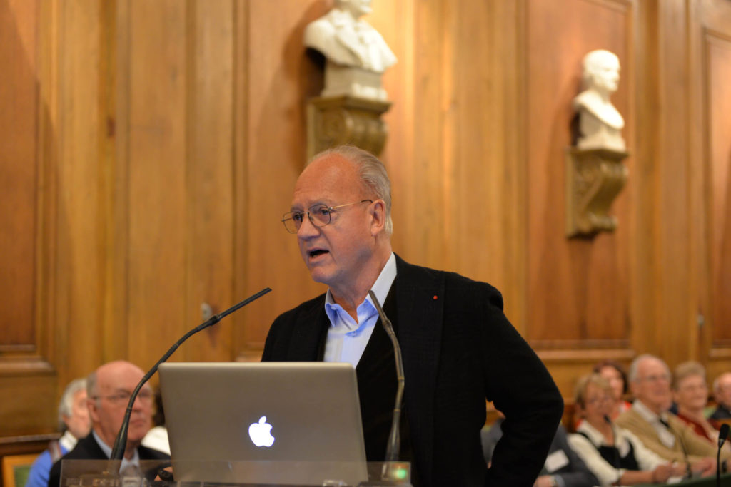 Colloque Imagerie médicale : le corps en transparence à l'Institut de France, 2020 © Fondation Mérieux