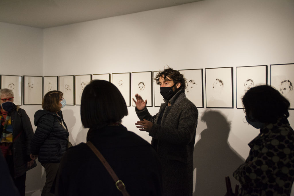 Rencontre avec l'artiste Lionel Sabatté, 2020 © Fondation Bullukian