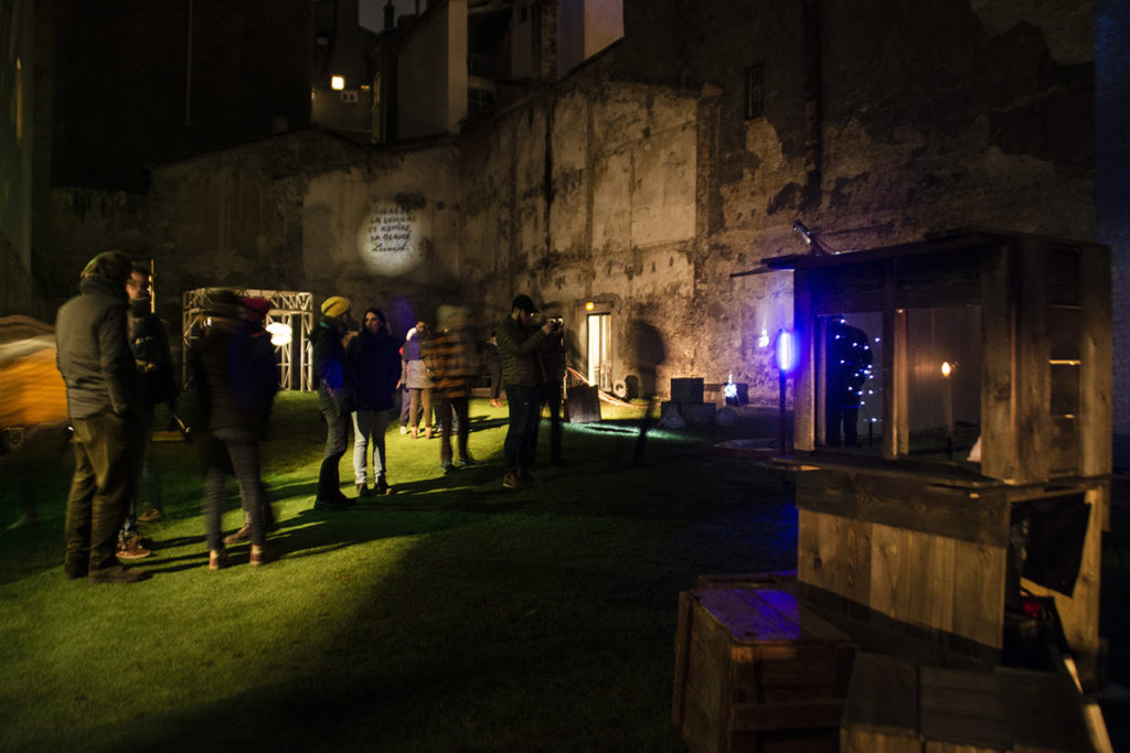 Les rêveries lumineuses de Léonard, Fête des Lumières 2019 © Fondation Bullukian