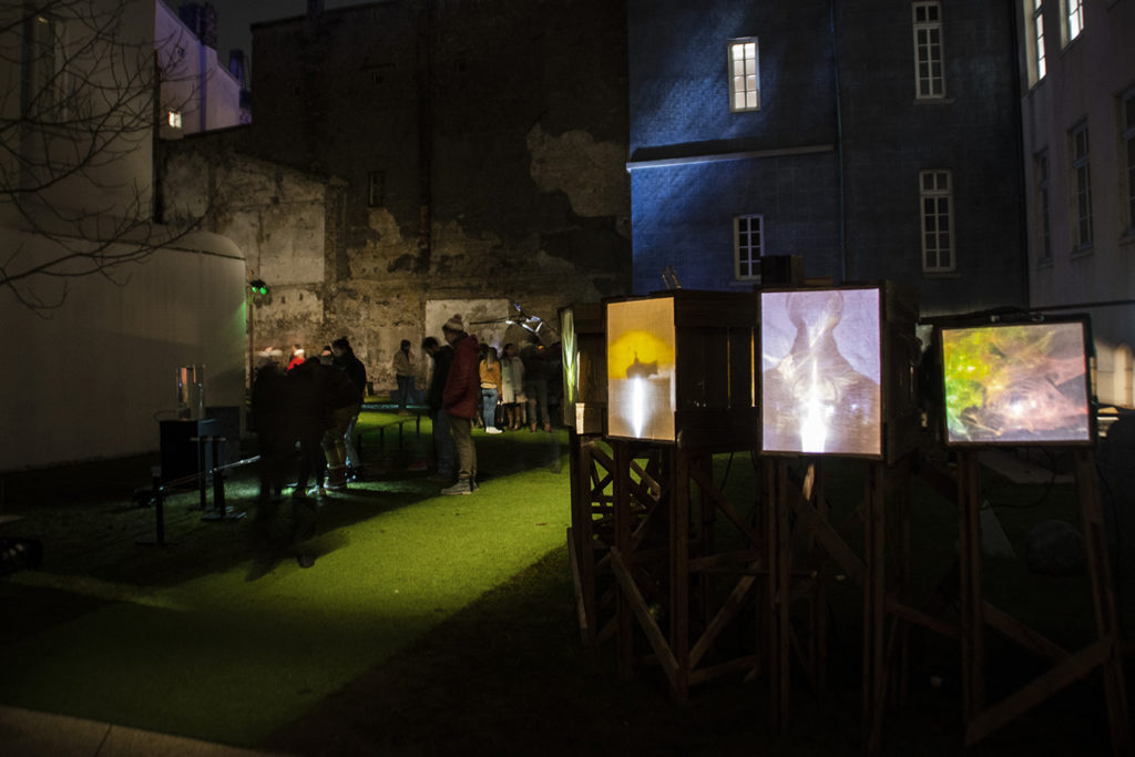 Les rêveries lumineuses de Léonard, Fête des Lumières 2019 © Fondation Bullukian