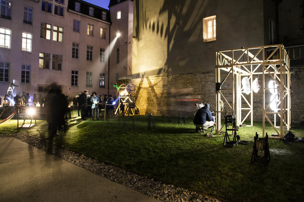 Les rêveries lumineuses de Léonard, Fête des Lumières 2019 © Fondation Bullukian