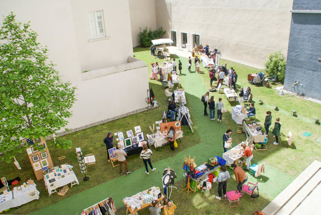 Marché de créateurs, mai 2021 © Fondation Bullukian