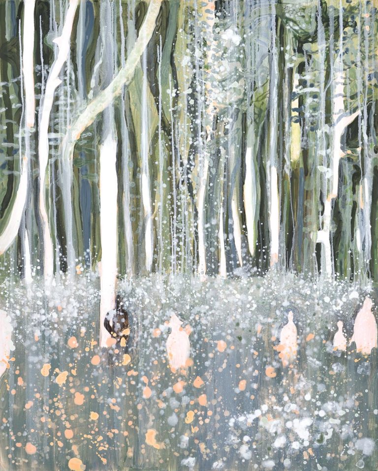 Vanessa Fanuele "L'éternel retour", 2019, huile sur toile, 150 x 120 cm © Rebecca Fanuele