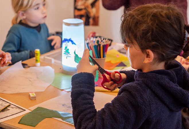 Bullukids visite et atelier en famille à la Fondation Bullukian Lyon