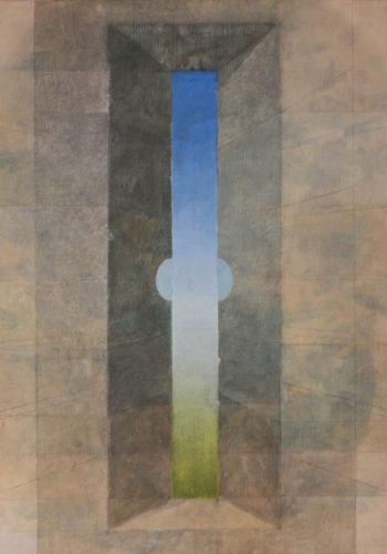"Sans-titre", Yann Lacroix, huile sur toile, 2023, Courtesy Galerie Anne-Sarah Bénichou © Fondation Bullukian